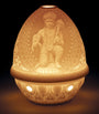 Lladro Hanuman Lithopane Votive Light