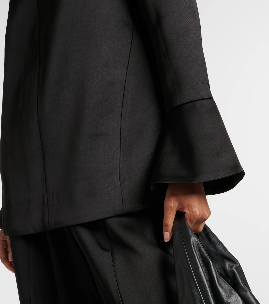 CO - Satin crêpe blouse