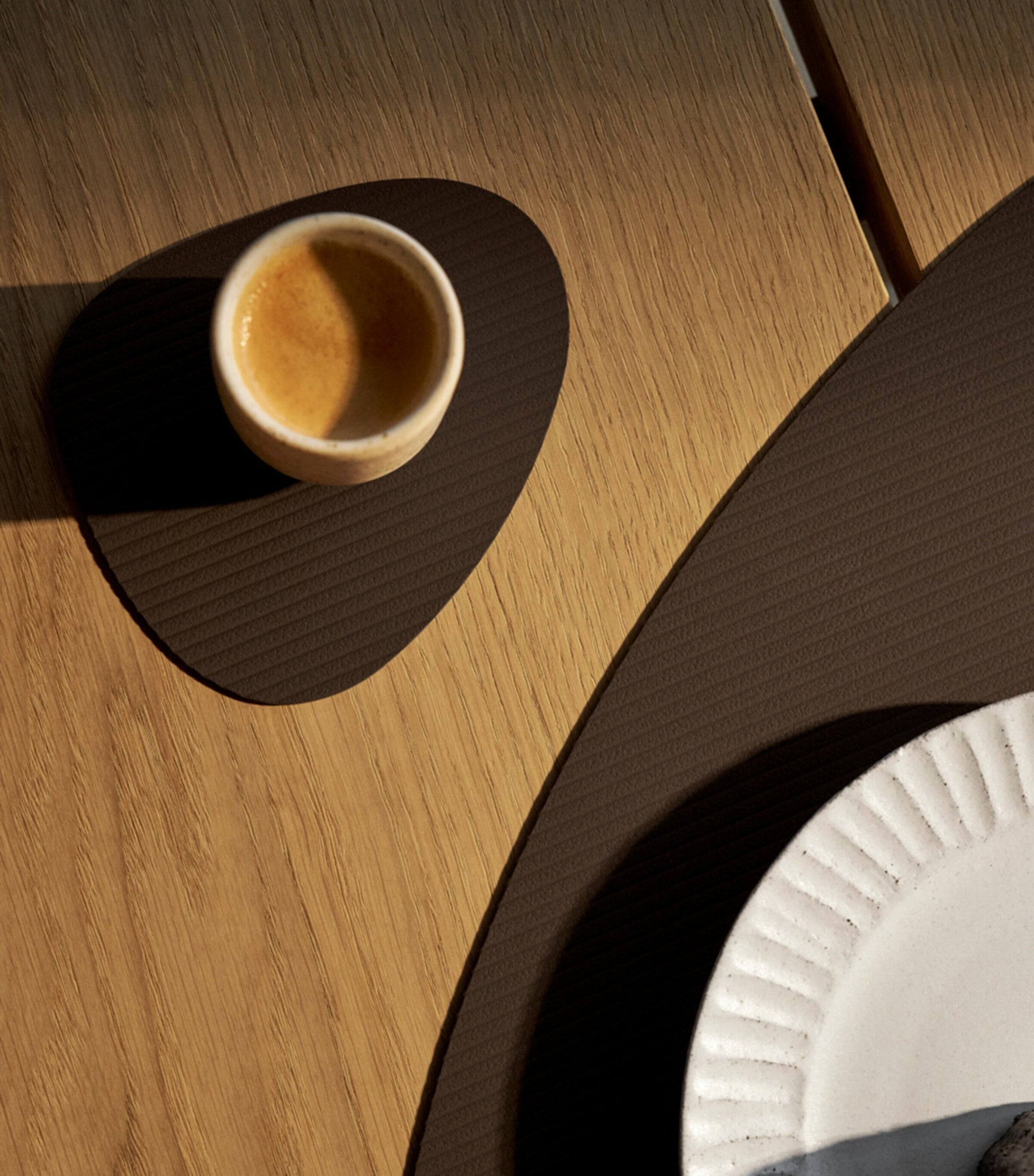 Corduroy Curve Coasters (Set of 4)