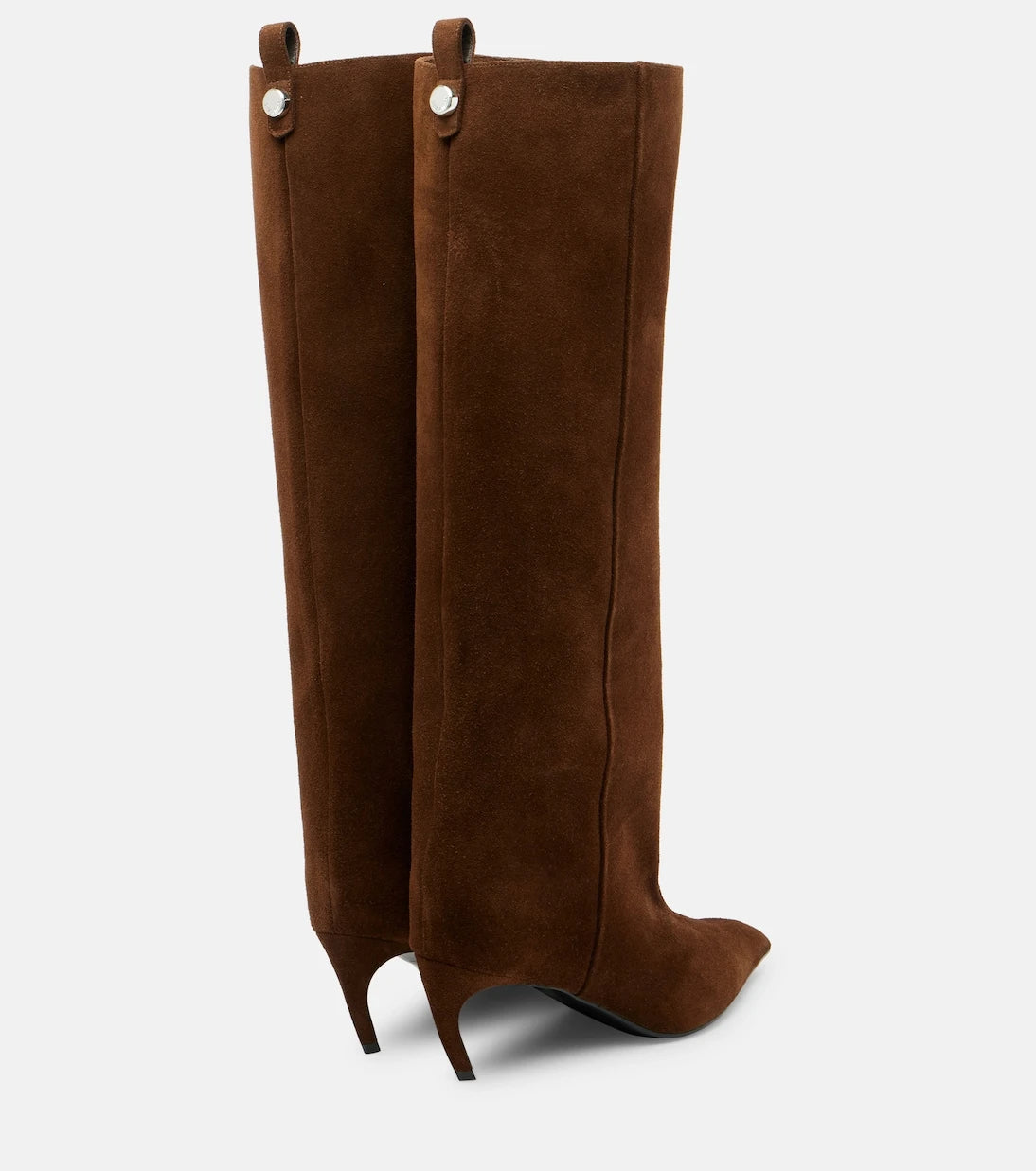 The Attico - Lea 65 suede knee-high boots