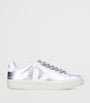 Veja Silver Leather Campo Sneakers