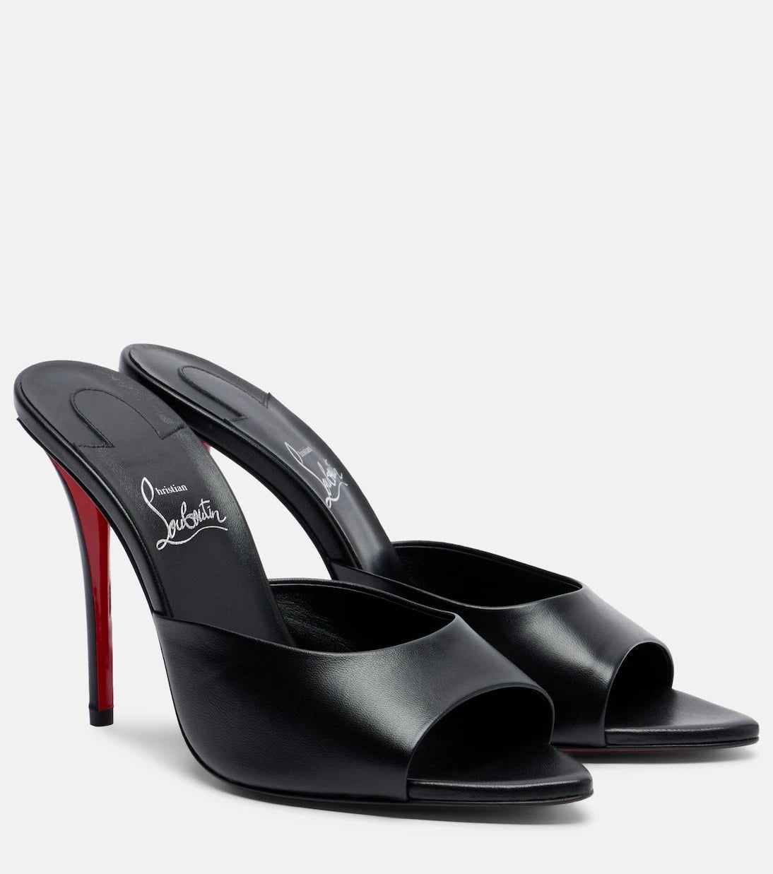 Christian Louboutin - Miss Z leather mules