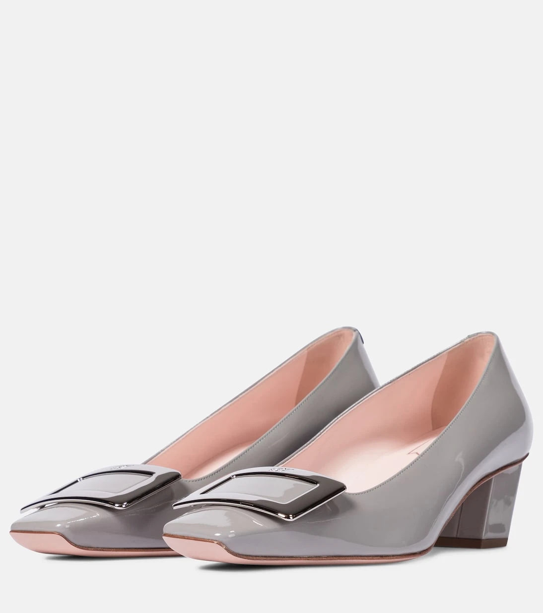Roger Vivier - Belle Vivier 45 patent leather pumps