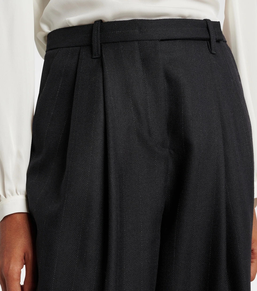 Dorothee Schumacher - Modern Sophistication pinstripe wool pants