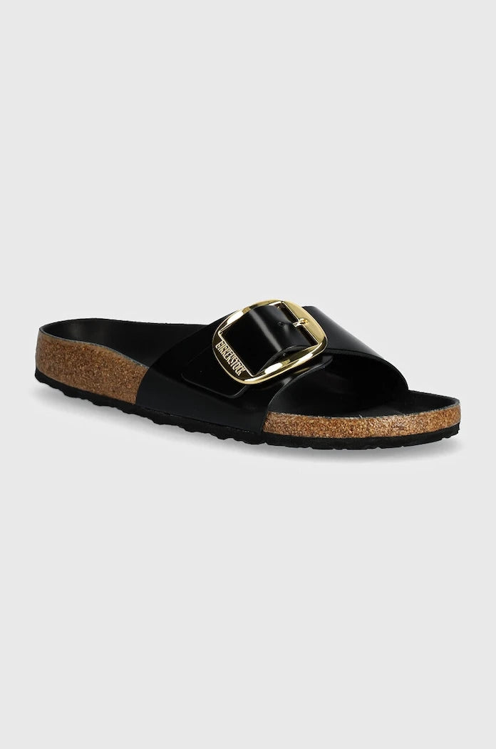 Birkenstock Madrid Big Buckle Deri Terlik
