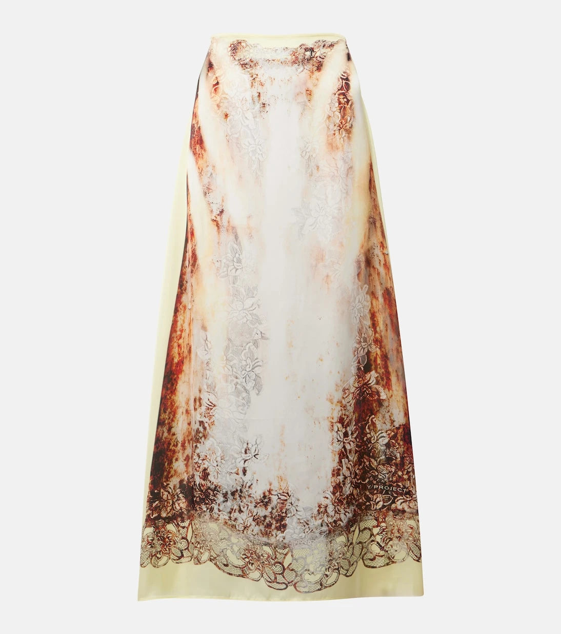 Y/Project - Printed maxi skirt