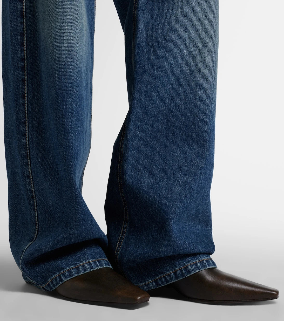 Brunello Cucinelli - Monili leather ankle boots