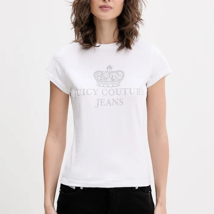Juicy Couture тениска дамска от памук HERITAGE HILTON