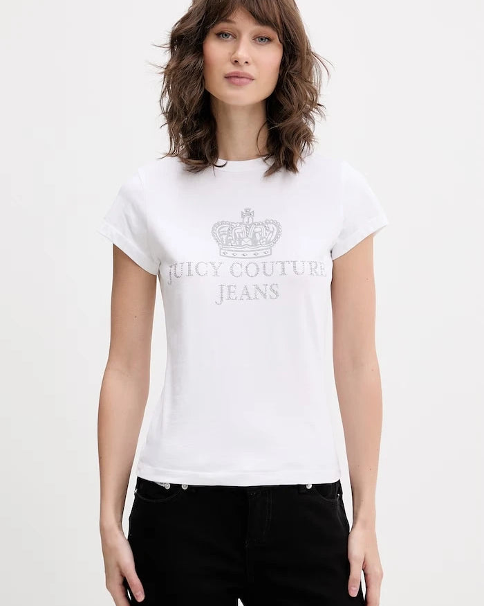 Juicy Couture тениска дамска от памук HERITAGE HILTON