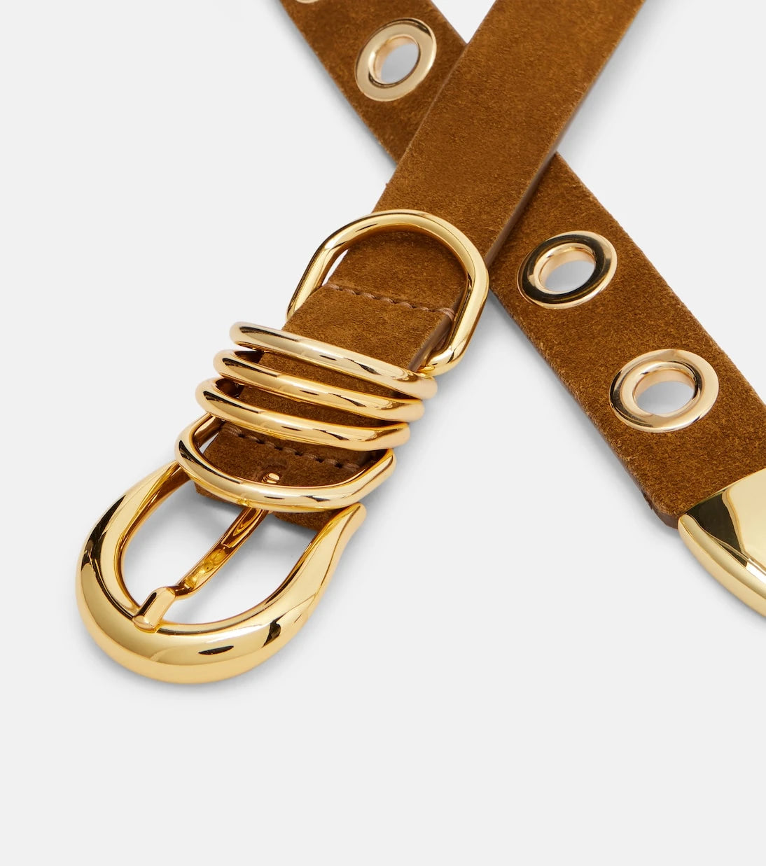 Déhanche - Hollyhock suede belt