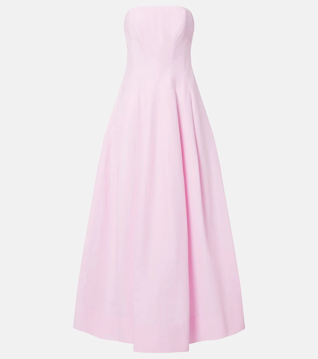Simkhai - Avril cotton-blend bustier gown