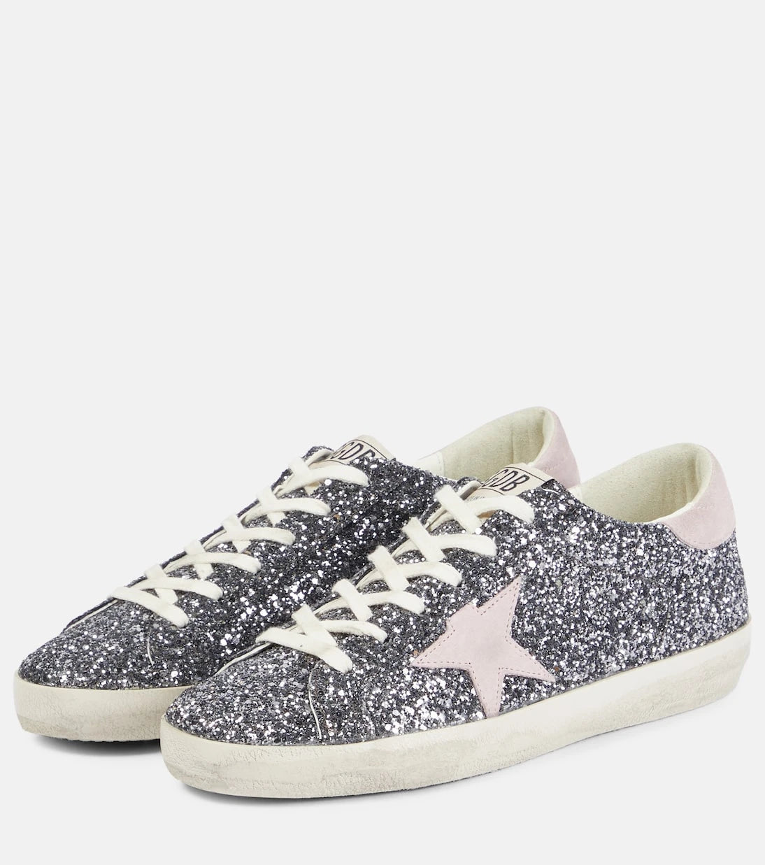 Golden Goose - Super-Star glitter sneakers