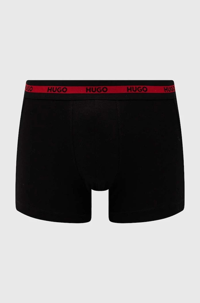 HUGO Erkek Pamuk ve Elastan Bitişik Boxer TRIPLET PLANET 3'lü