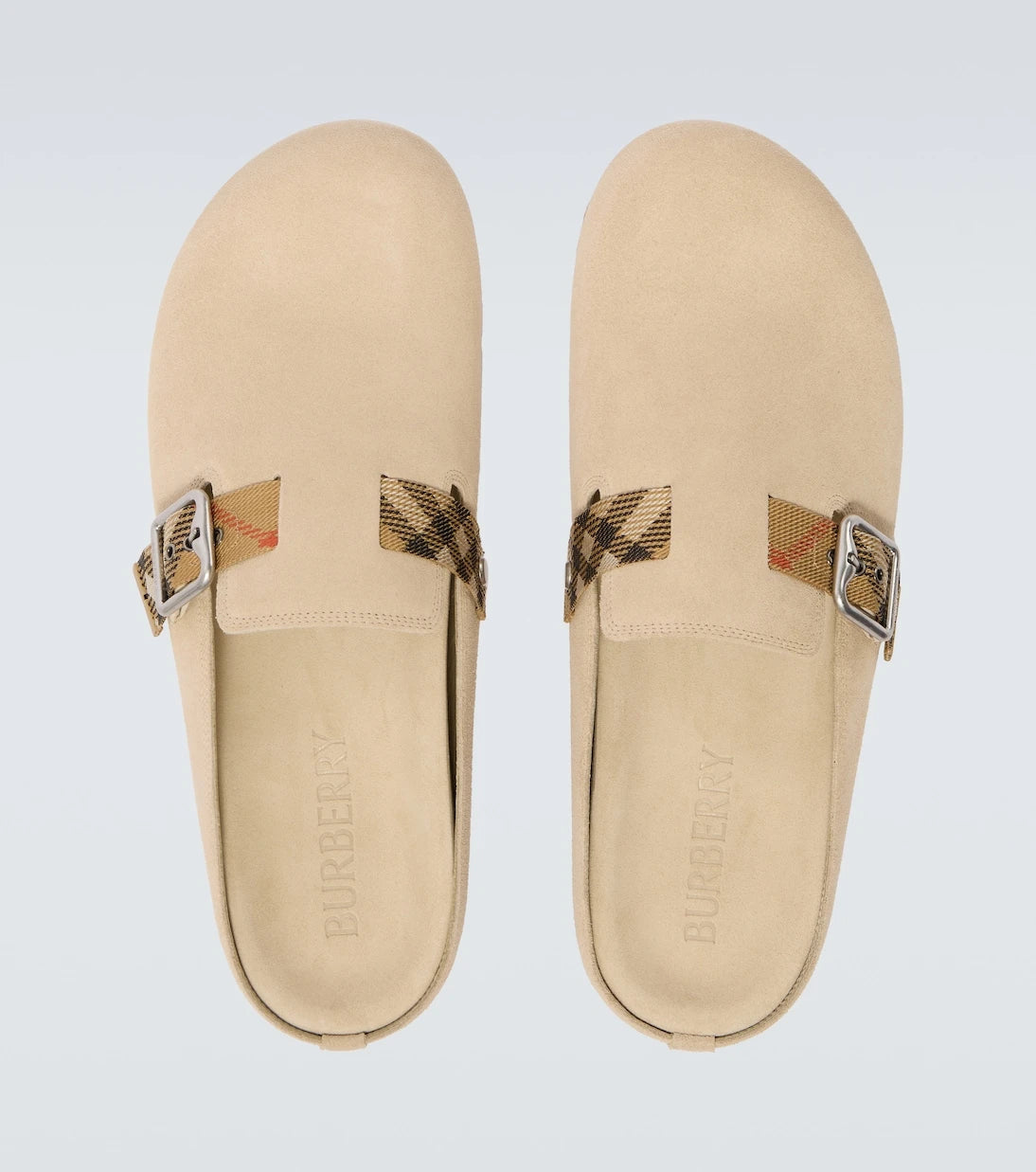 Burberry - سدادات Urchin المصنوعة من جلد الشمواه