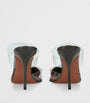 Alaïa Green Patent Leather Le Coeur Mules 90