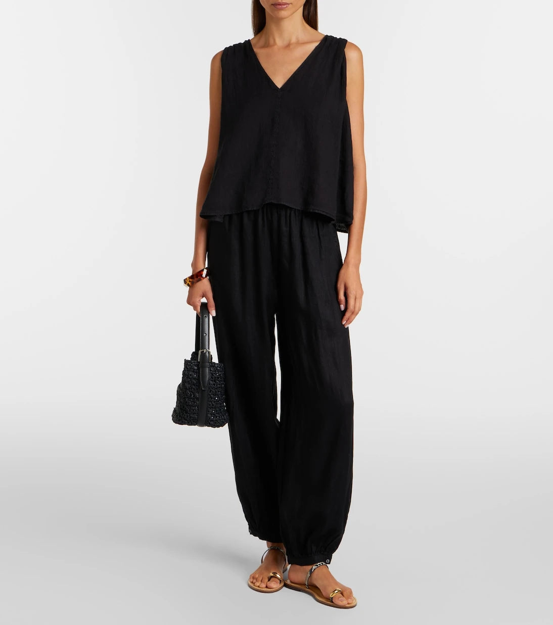 Velvet - Camber linen balloon pants