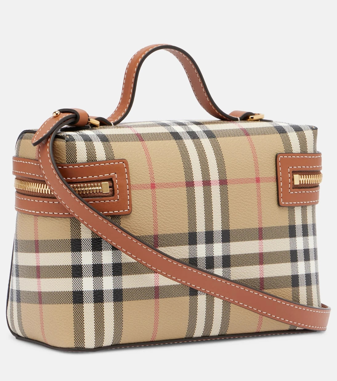 Burberry - Makyaj Çantası Burberry Ekose Küçük makyaj çantası