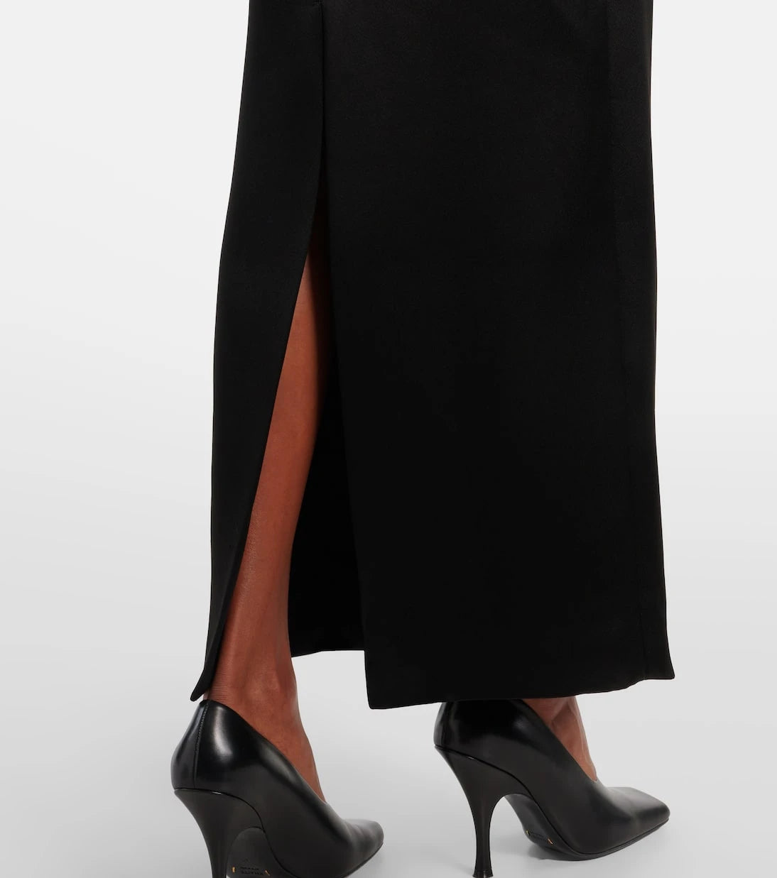 Khaite - Chet satin maxi skirt
