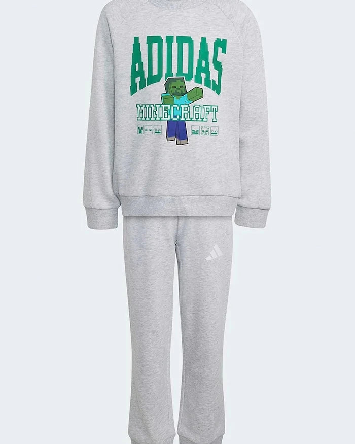 adidas çocuk pamuklu eşofman takımı MINECRAFT