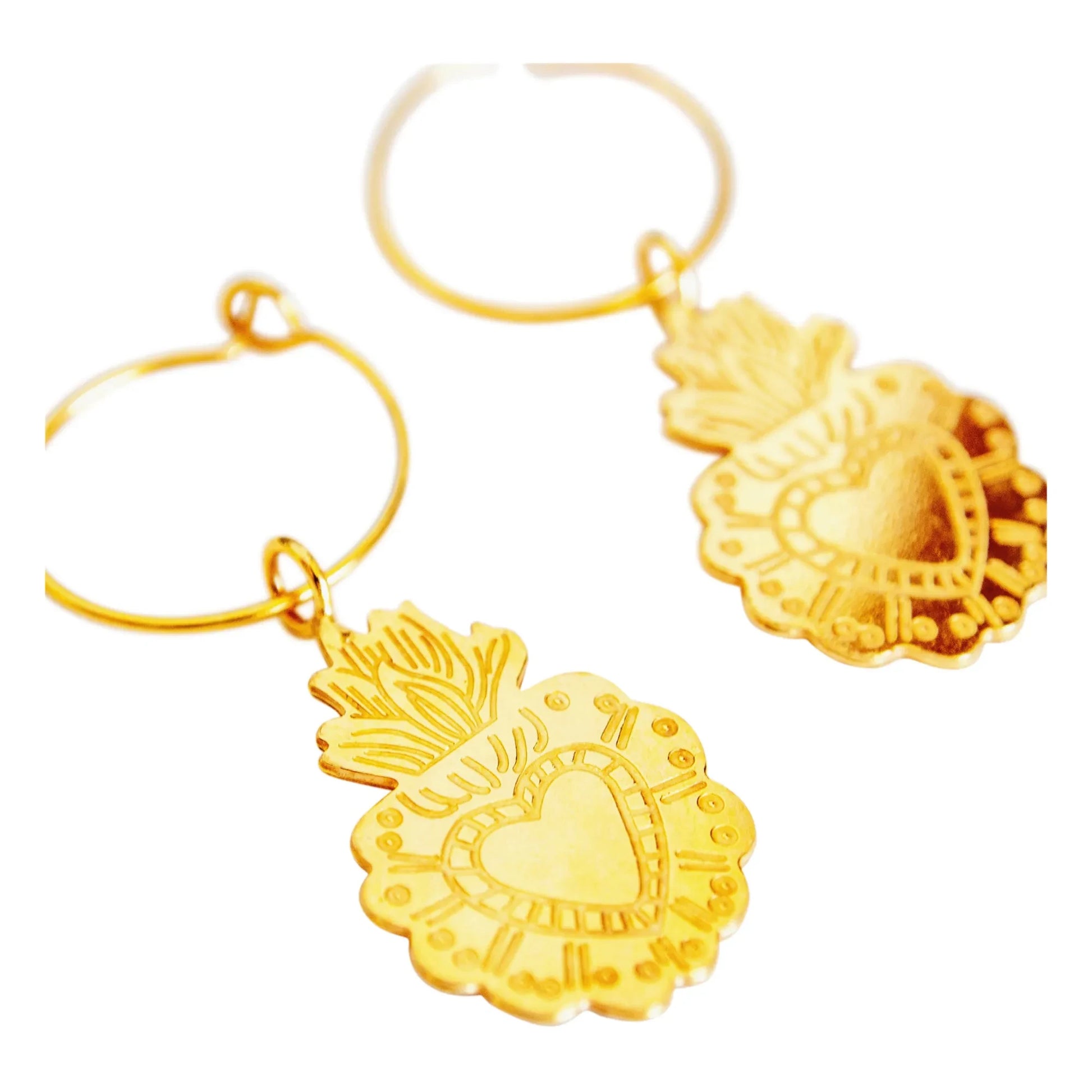 Adorabili - Creoles Russian Doll | Gold