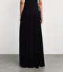 Velvet Maxi Skirt BLACK