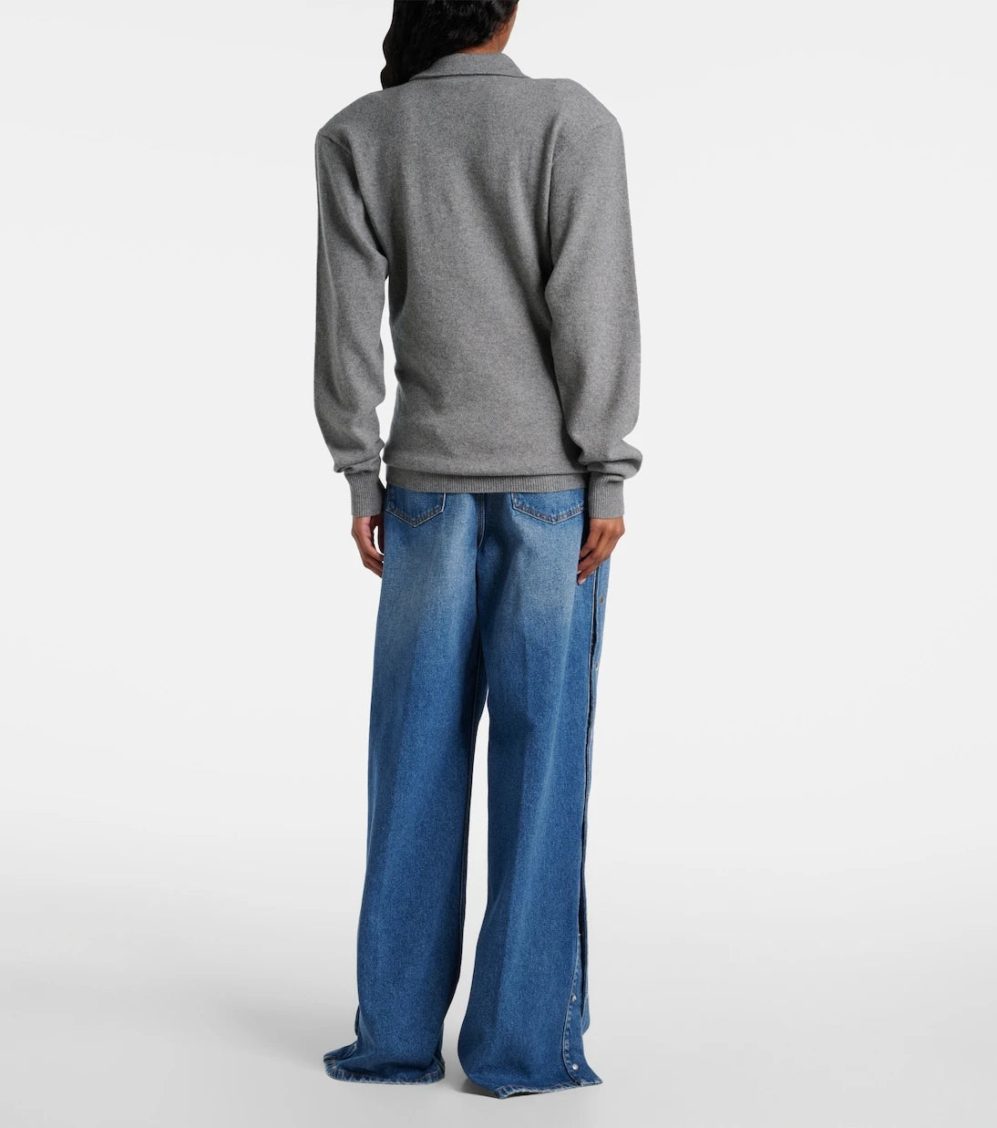 Stella McCartney - Cashmere and wool polo sweater