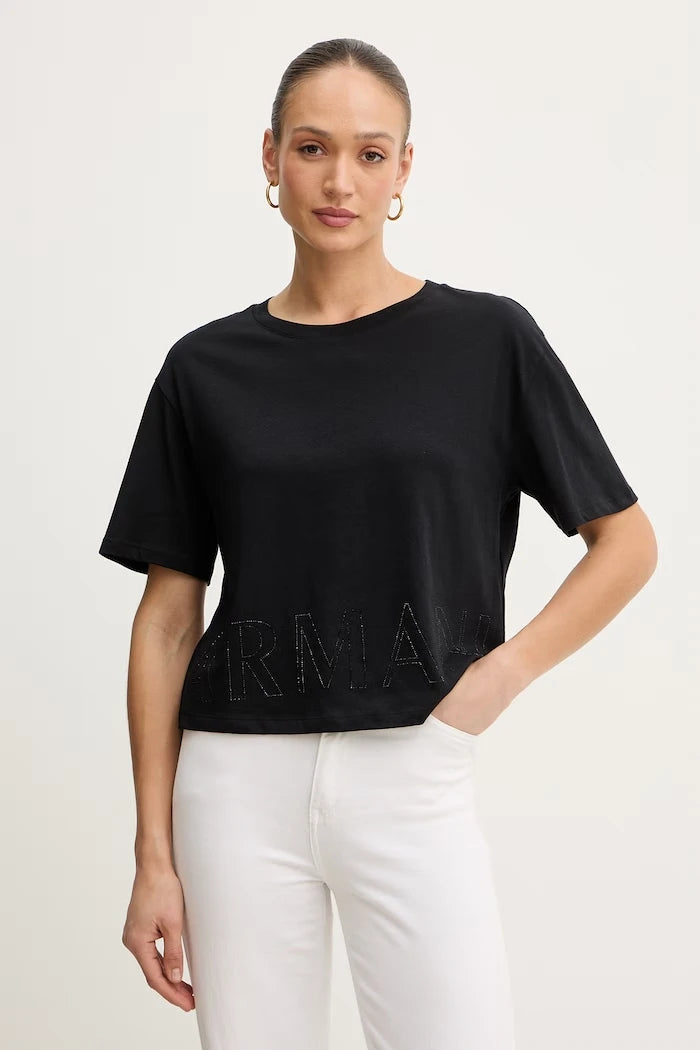 Памучна тениска Armani Exchange