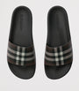 Brown Check Slides