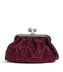 Weekend Max Mara Red Medium Embellished Pasticcino Clutch Bag