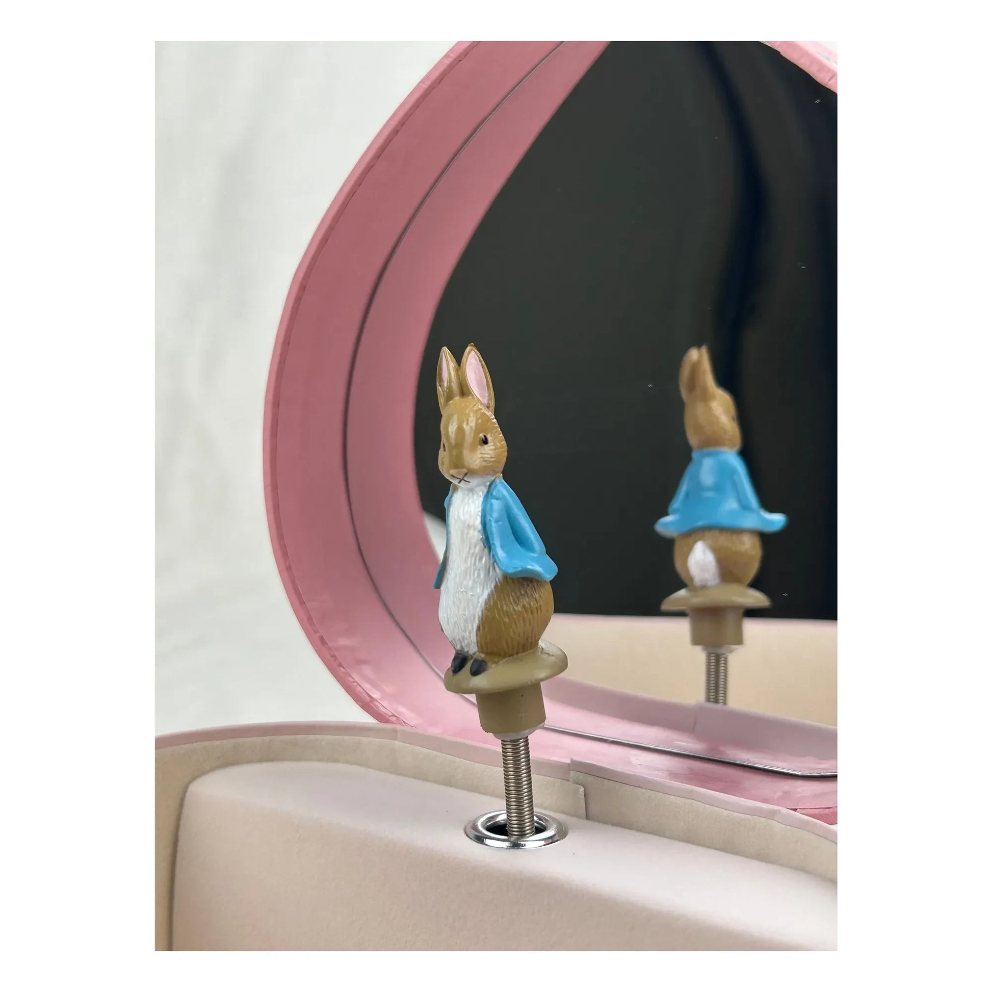 Trousselier - Rabbit music box | Pink