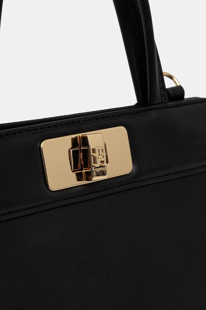 Tommy Hilfiger kadın suni deri shopping çanta