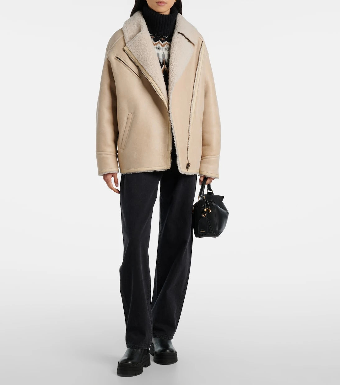 Bogner - Arosa shearling-lined leather Chelsea boots