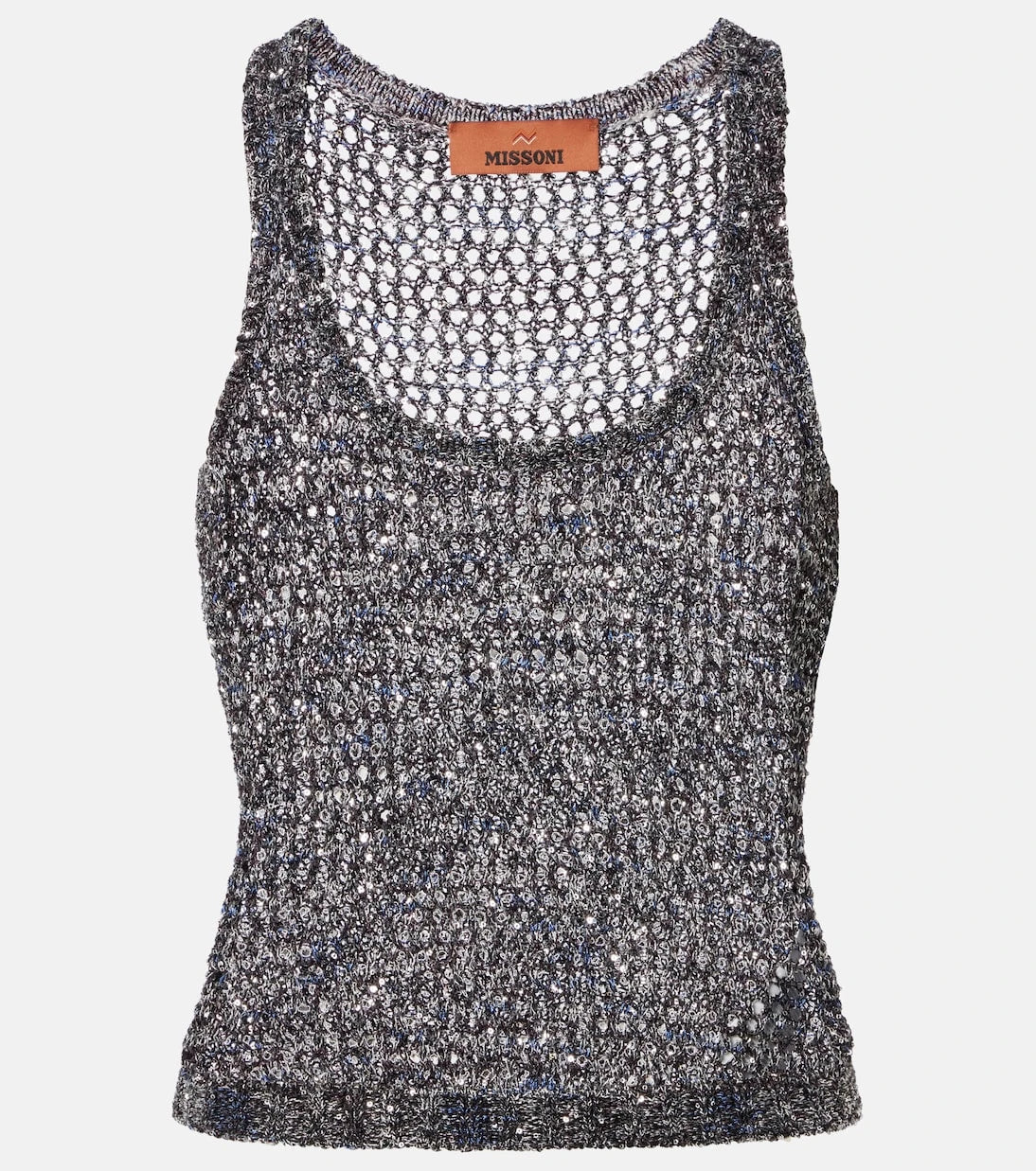 Missoni - توب محبوك مزين بالترتر