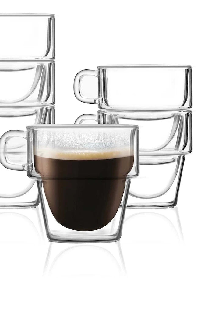 Vialli Design Espresso Fincan Seti 150 ml (6 Parça)