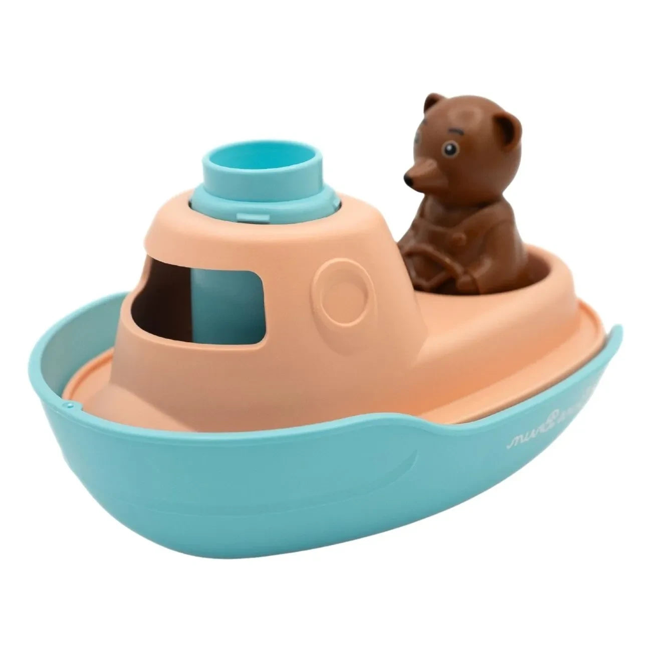 Simple - Bath boat - Single x Little Brown Bear | Blue