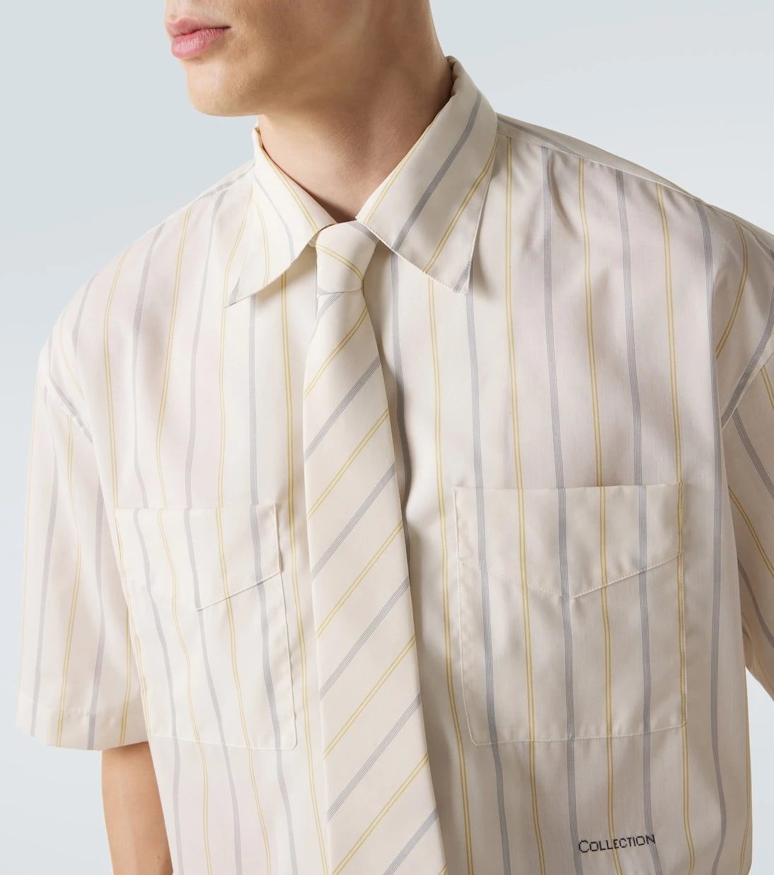 Calvin Klein Collection - Walker striped tie