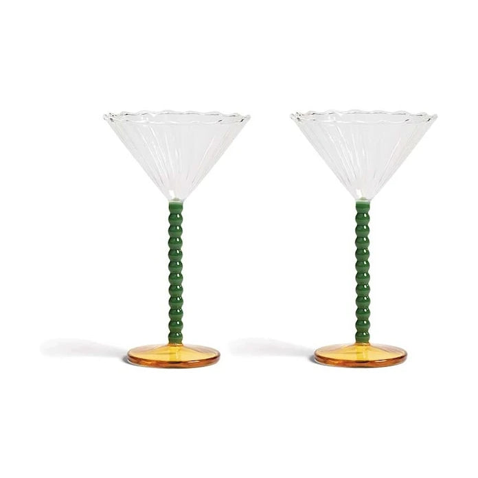 &k amsterdam Perle Set Şampanya Bardakları 150 ml (2'li)