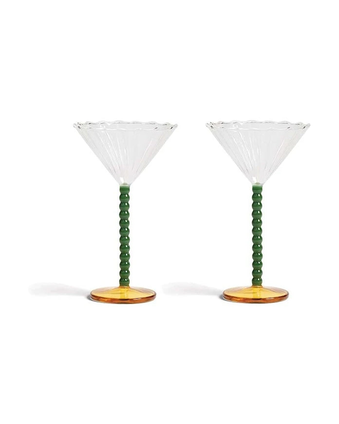 &k amsterdam Perle Set Şampanya Bardakları 150 ml (2'li)