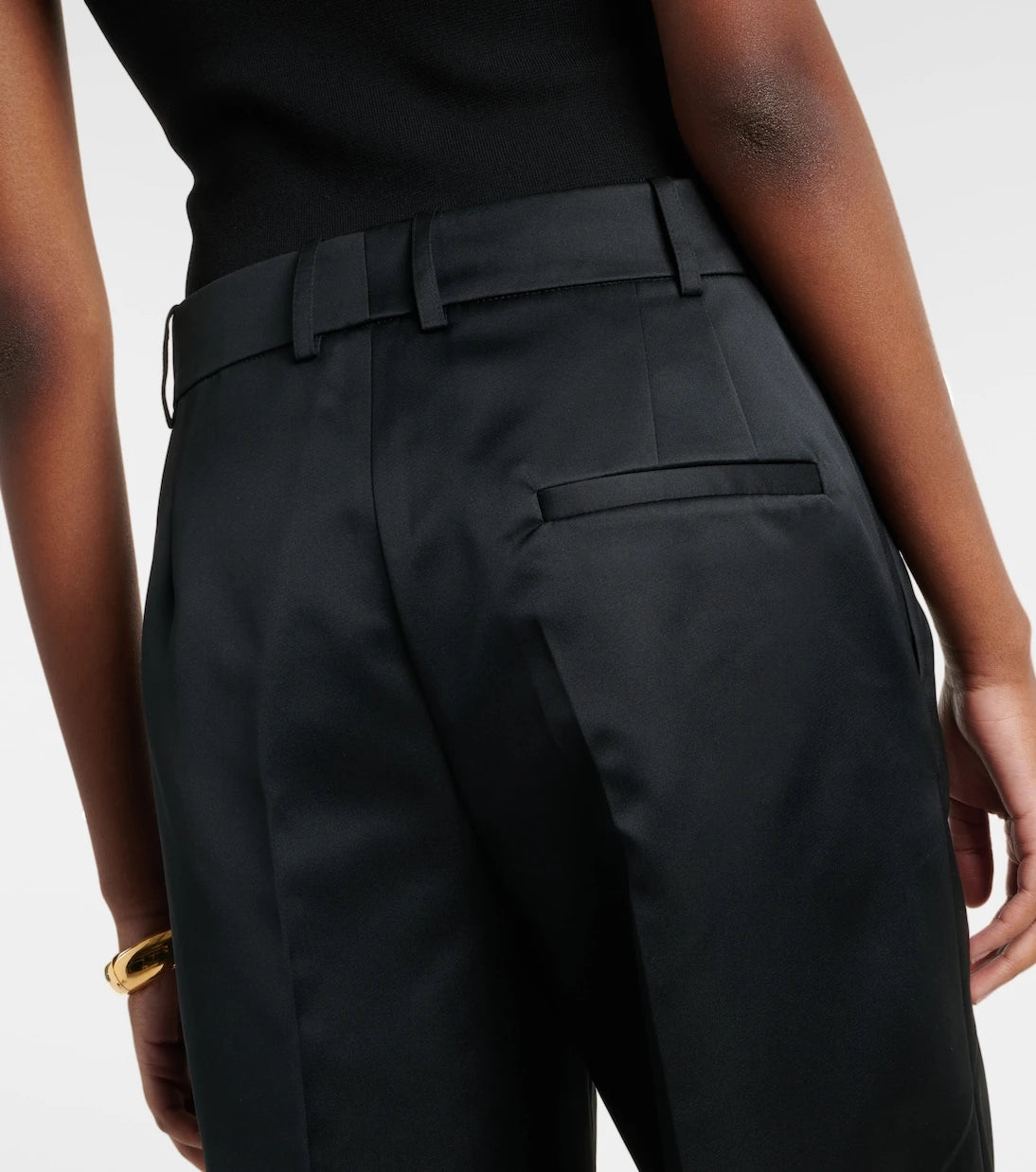 The Frankie Shop - Brickell satin wide-leg pants