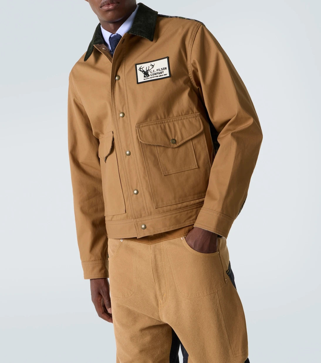 Junya Watanabe - x Filson cotton and wool-blend jacket