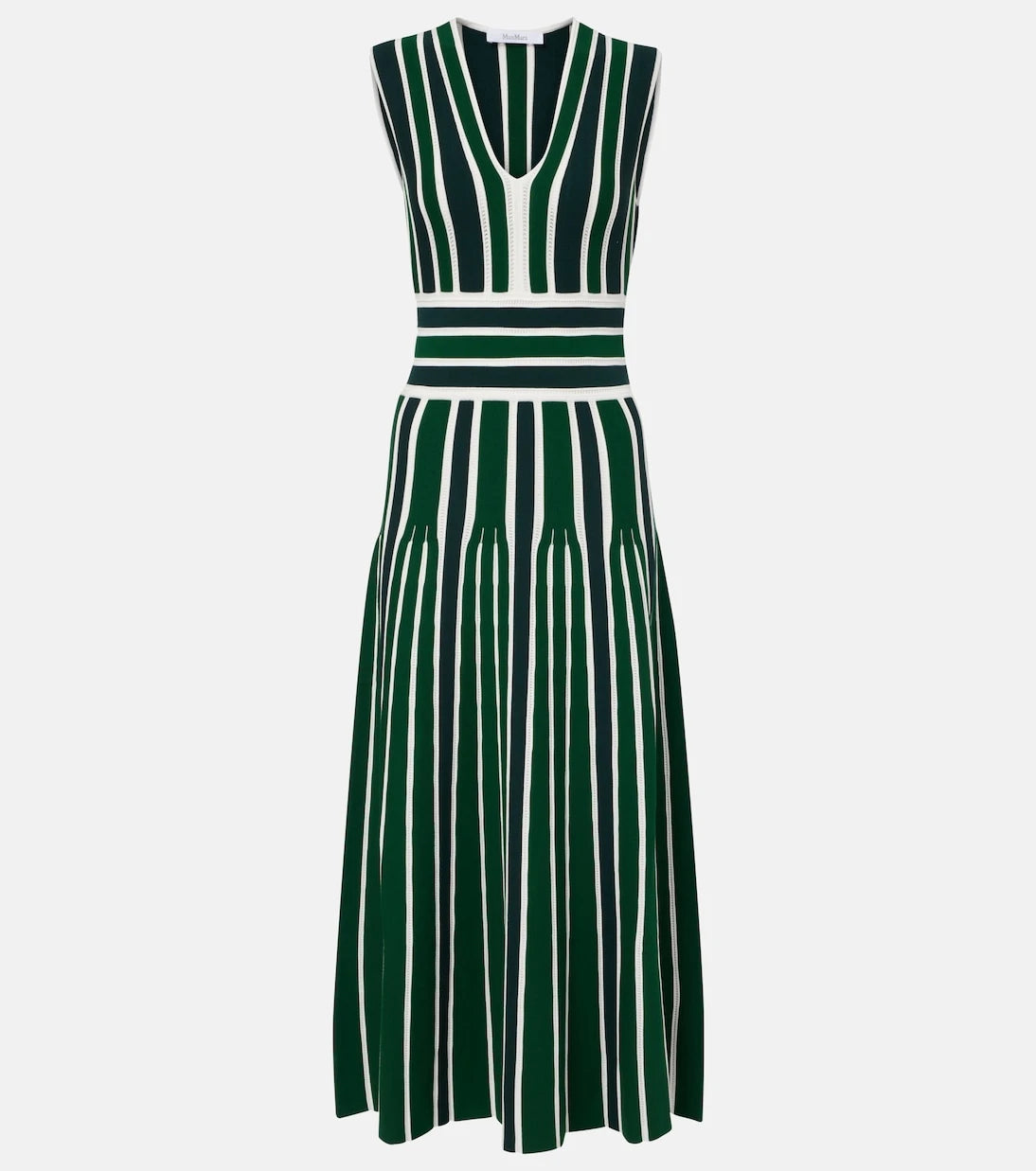 Max Mara - Tallone striped maxi dress
