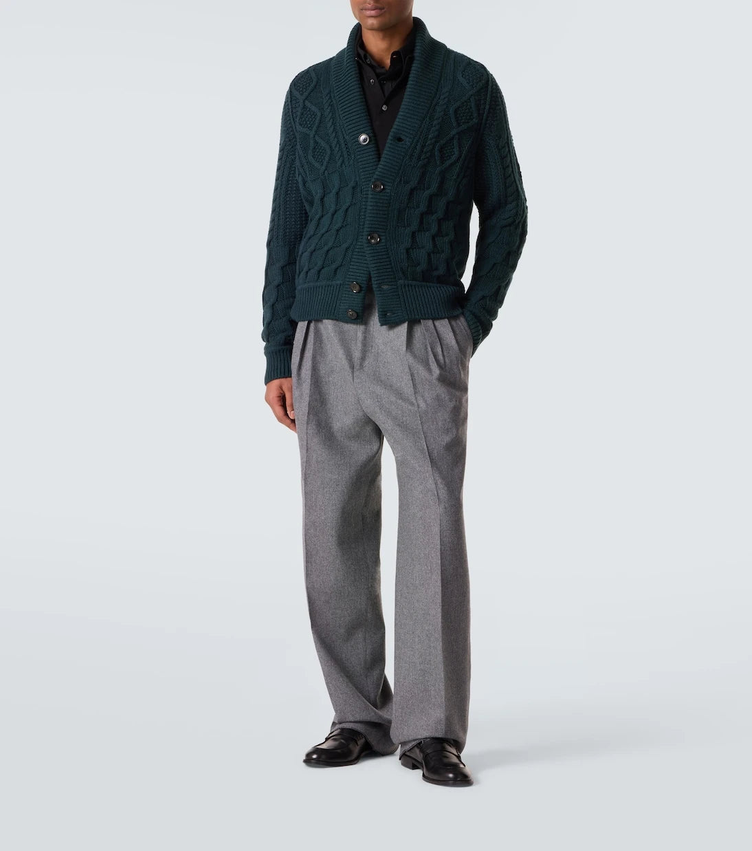 Zegna - Wool straight pants