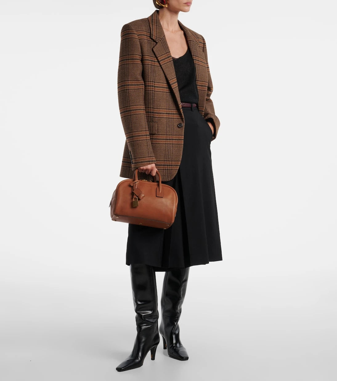 Saint Laurent - Sac De Jour Boston Small leather tote bag