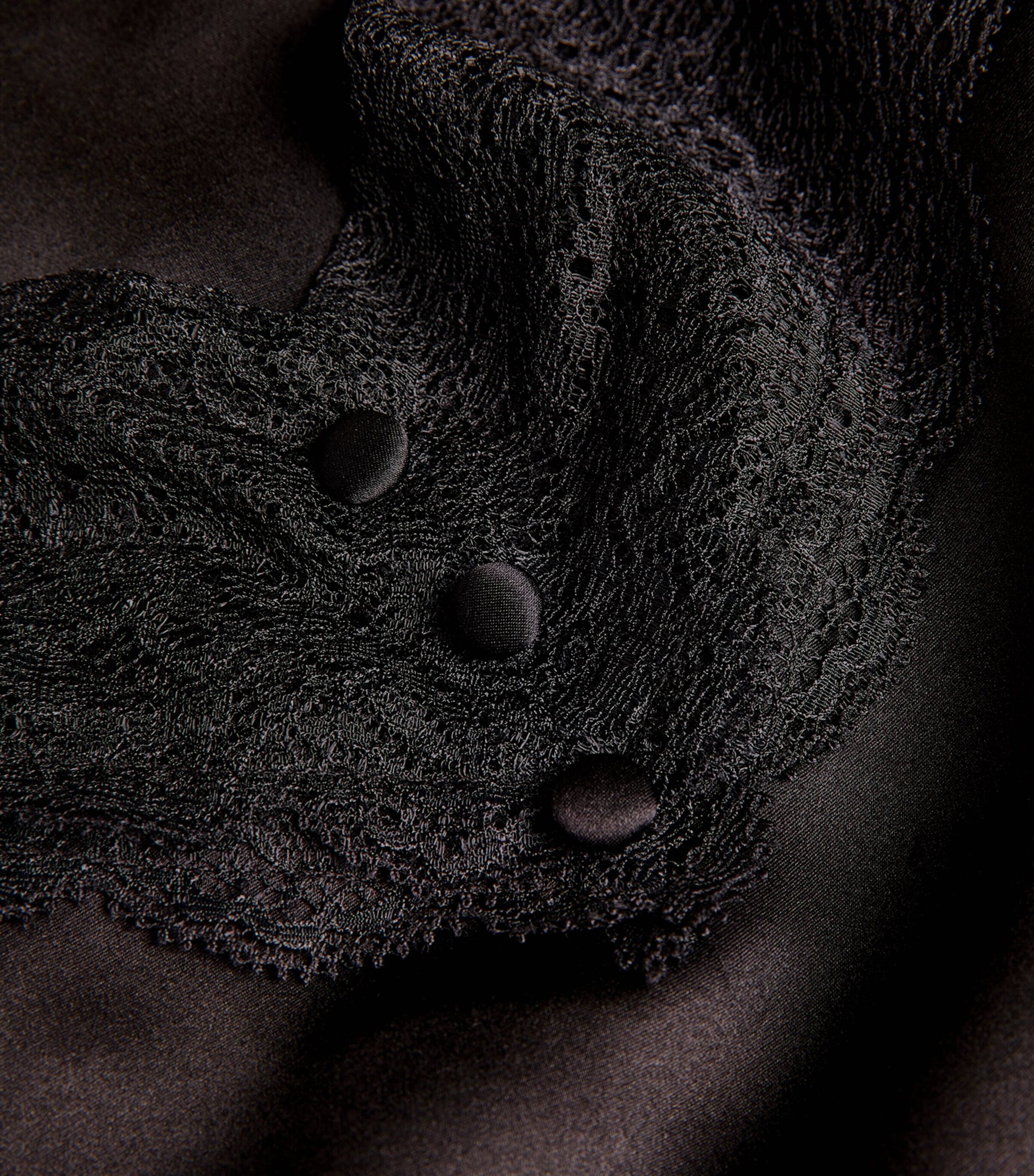 Maje Black Silk Cami Top