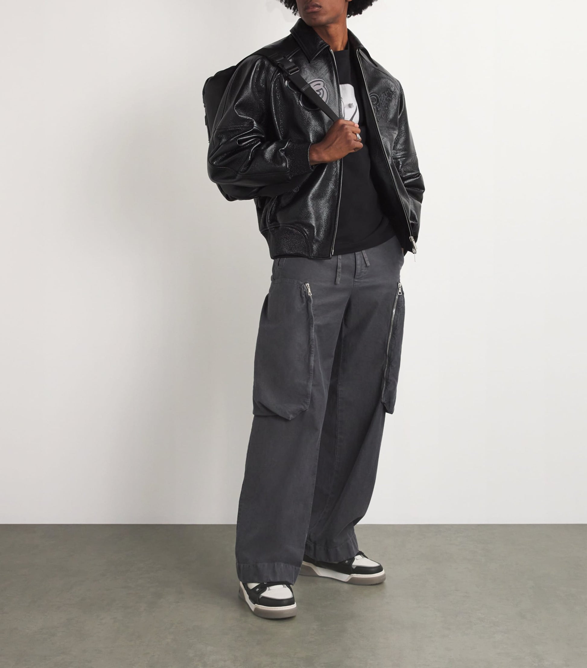 Leather Studio Sneakers