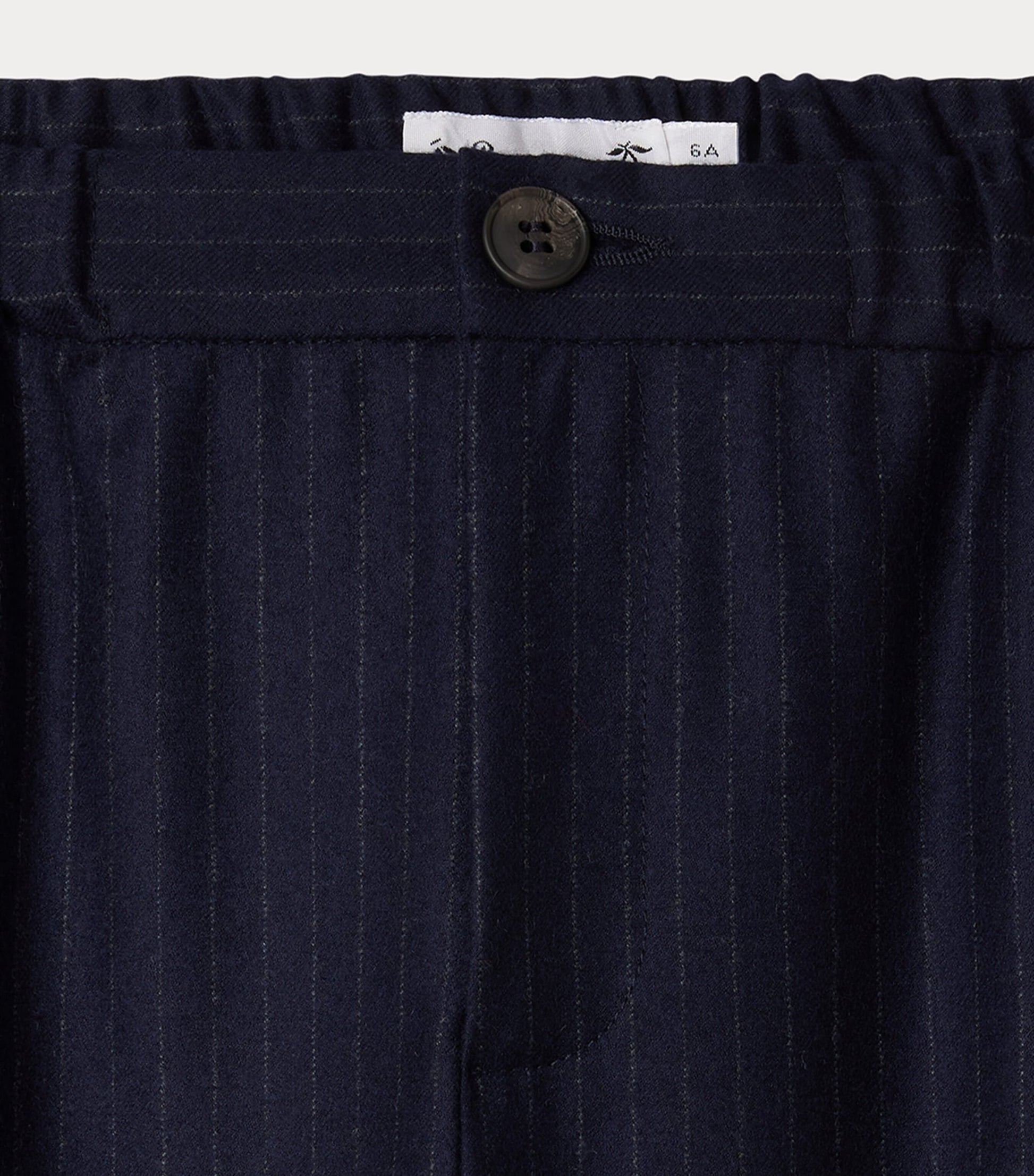 Wool Pinstripe Grant Trousers (10-14 Years)