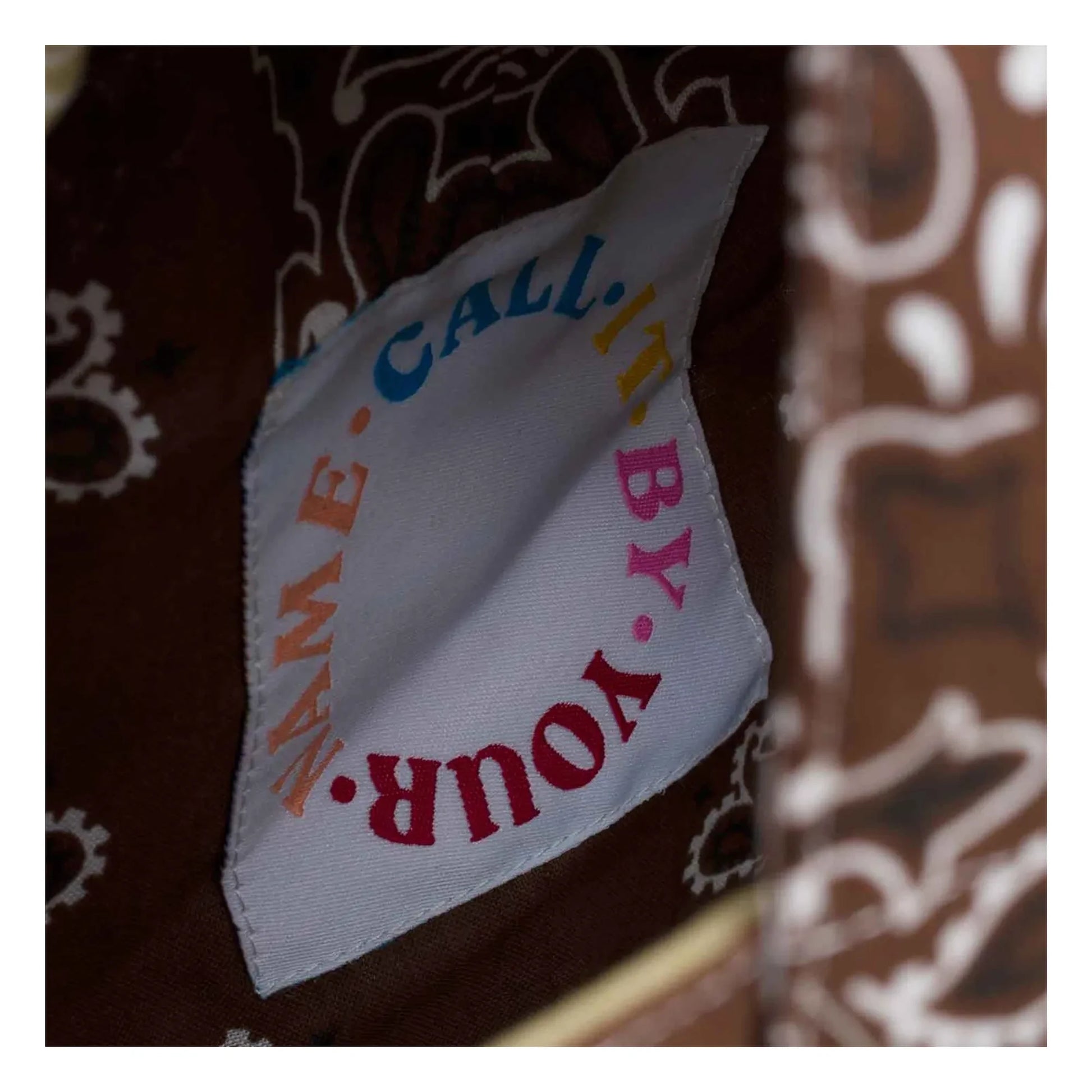 Call it by your name - Maxi Basket bag | Brown