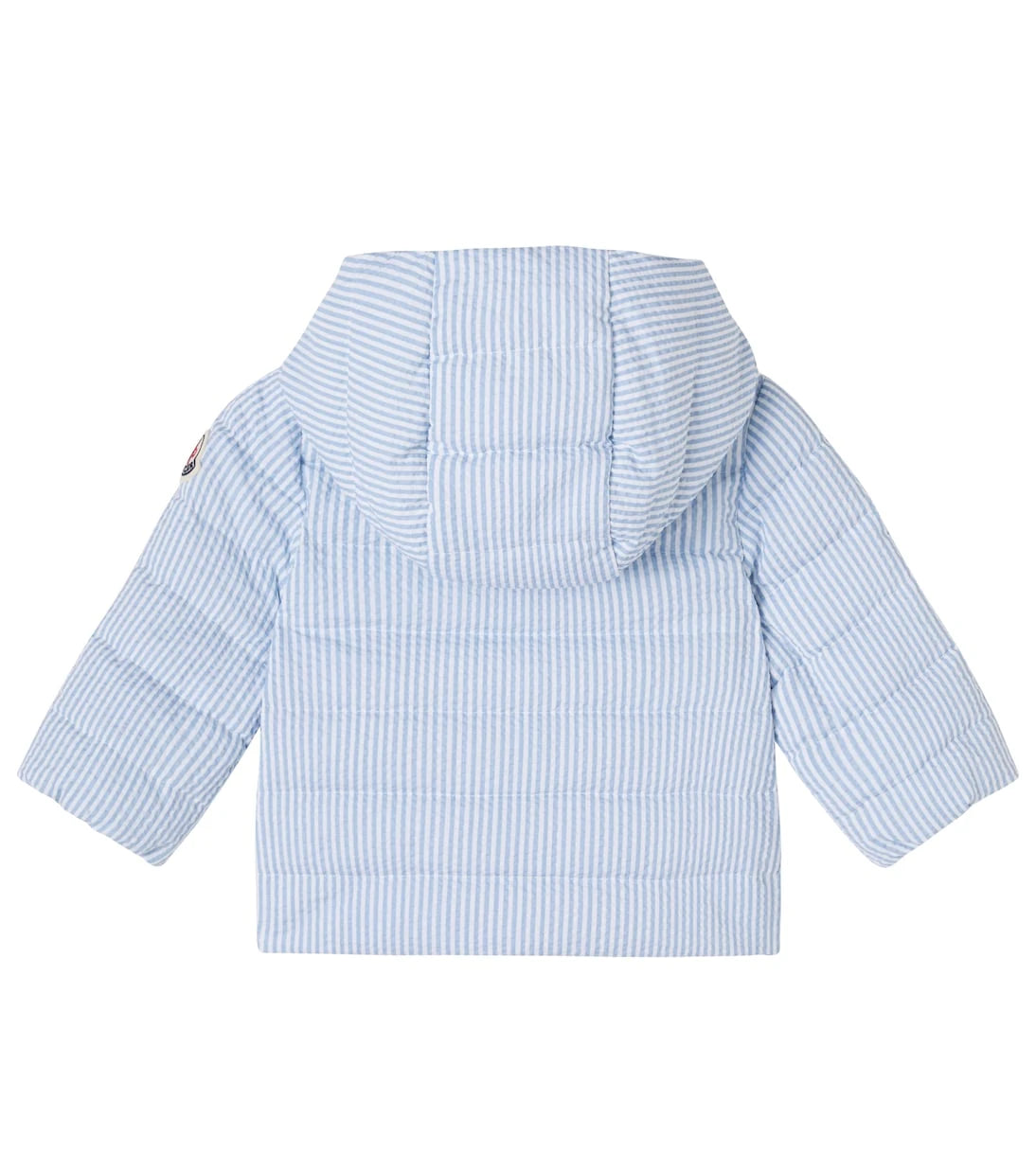 Moncler Enfant - Bebek çizgili şişme mont