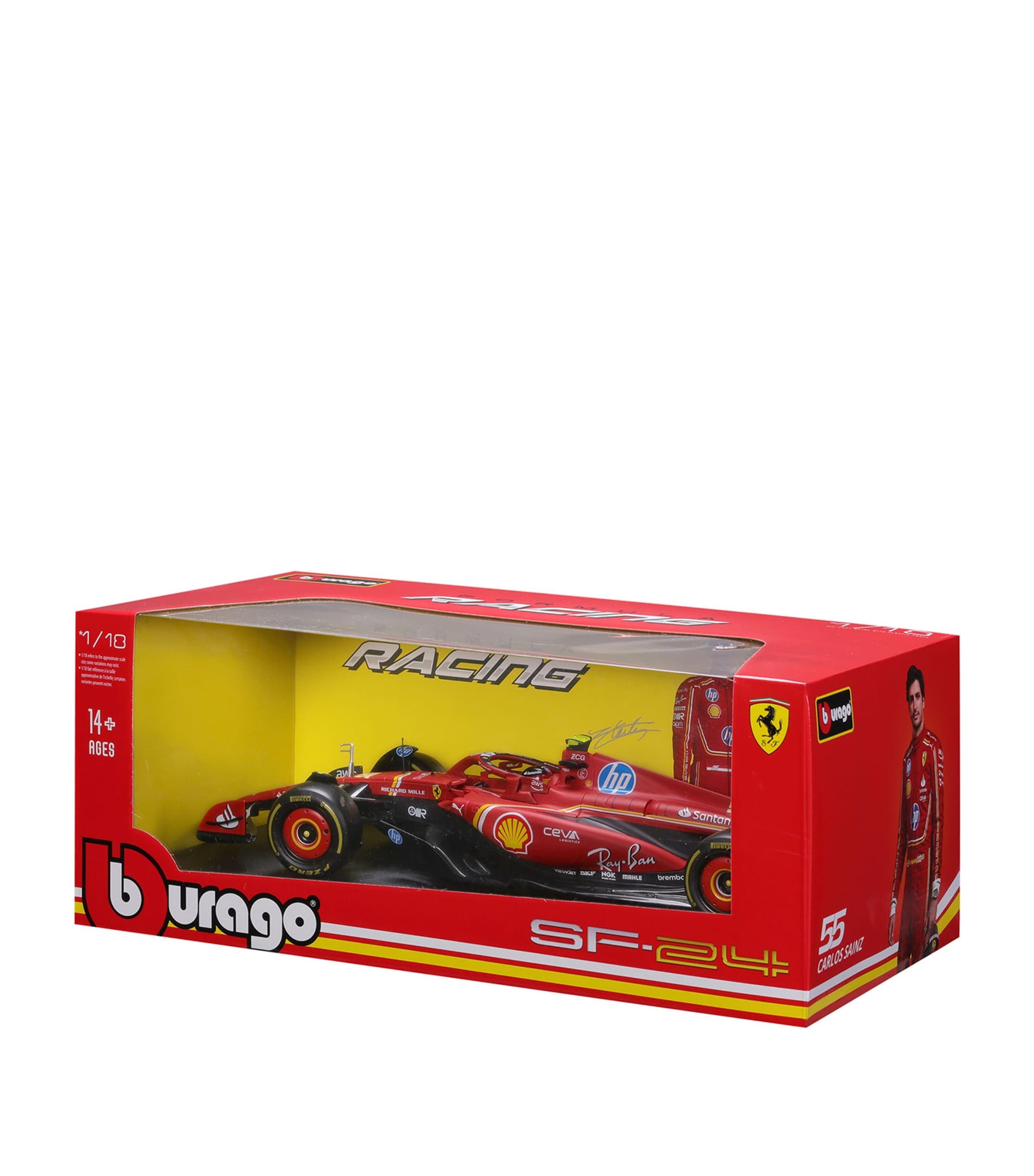 Ferrari F1 SF-24 Charles Leclerc 2024 1:18 Model