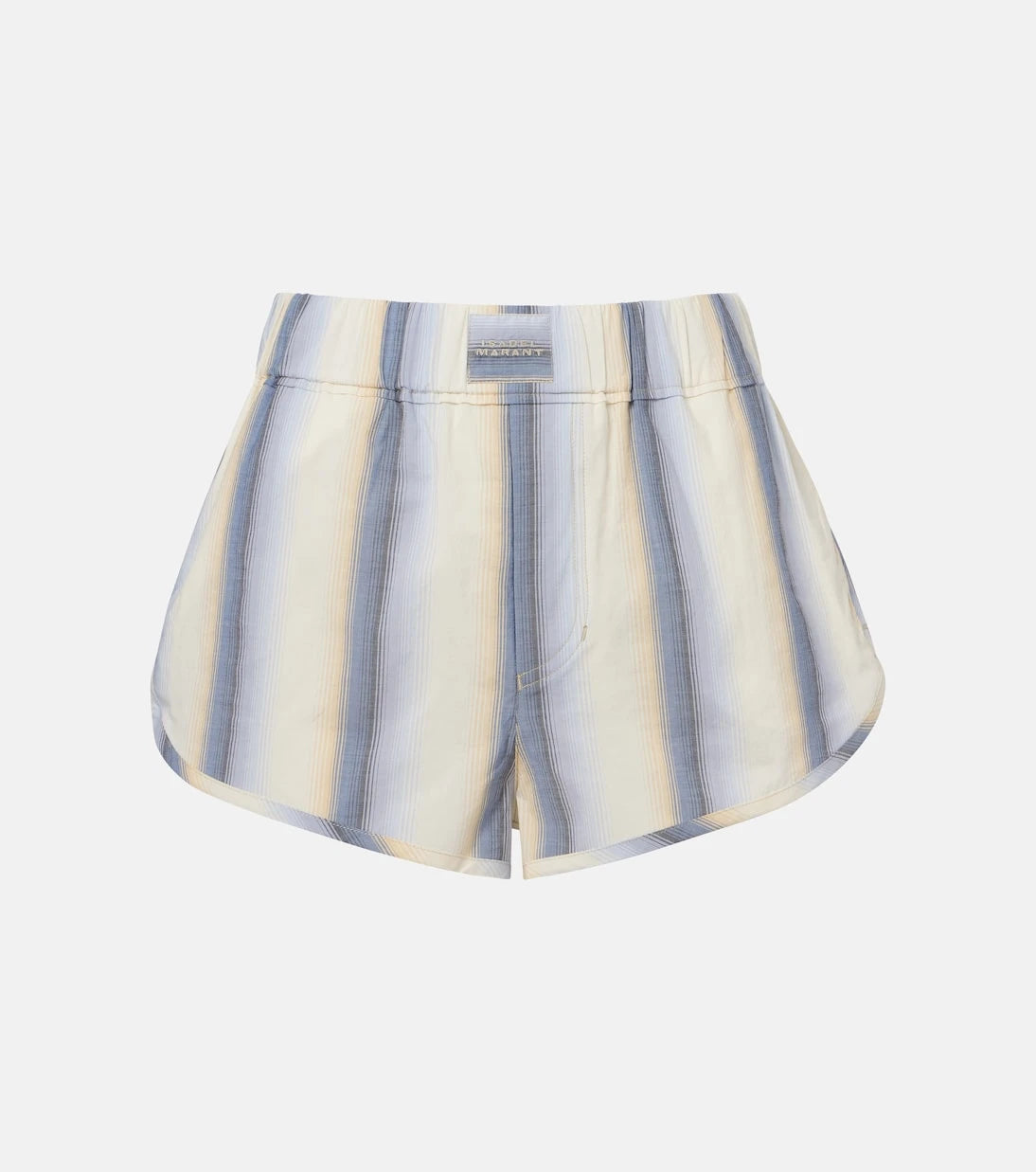 Isabel Marant - Melinea striped cotton shorts